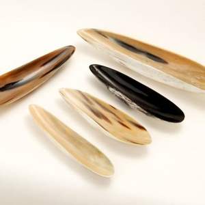 Bol en corne viking poli pour une expérience culinaire traditionnelle - Product Image 4