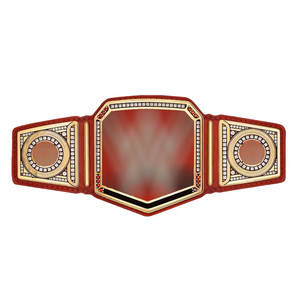 Venta al por mayor de cinturones de campeonato de kickboxing de alta calidad MMA cinturones de color rojo fabricados en Pakistán cinturón de Campeonato - Product Image 5