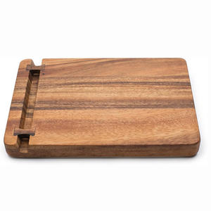 Tabla de Cortar Rectangular de Madera de Acacia Ecológica ROSEWOOD - Tabla de Cortar Personalizada, Sostenible y No Tóxica - Product Image 2