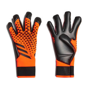 Gants de gardien de but de football professionnels 100% coton légers à motif uni pour l'entraînement et les matchs avec une performance d'adhérence améliorée - Product Image 5
