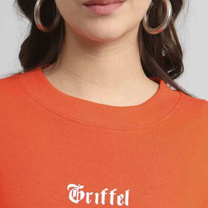 Pièce fraîche 300GSM tenue à la mode manches longues femmes sweat produit le plus exigeant léger femmes sweat - Product Image 6