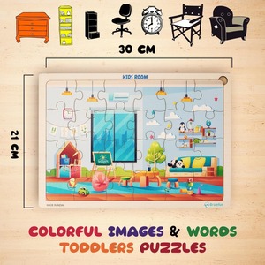 Rompecabezas de palabras coloridos personalizables para habitación de Niños Pequeños educativos OEM/ODM disponible proveedor mayorista - Product Image 4