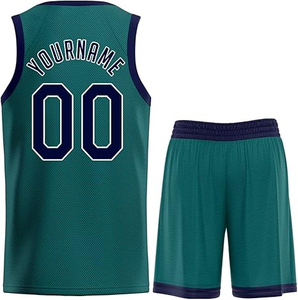 Uniforme de basket-ball 100% polyester matériel logo personnalisable unisexe et nom d'équipe bsci vente en gros service OEM vêtements de sport unisexe - Product Image 6