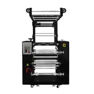 Lanyard Ribbon Belt Narrow Web Double Side Heat Transfer dye sublimation Printing by Rotary Heat <b>Press</b> <b>Machine</b> - Product Image 3