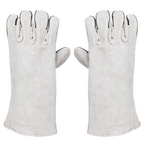 Gants de soudage en cuir de vachette de qualité supérieure à paume unique résistant respirant avec protection des mains gants en cuir pour hommes - Product Image 2