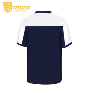 Vêtements de sport imprimés partout Chemises de football classiques vintage Maillot de football personnalisé T-shirt de football à col en V pour hommes - Product Image 3