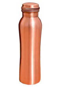 Hot selling Pure copper curve shape water <b>bottle</b> Customized drinkware printed copper water <b>bottles</b> best supplier - Product Image 2
