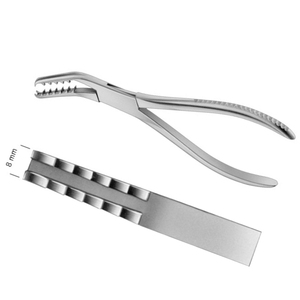 Pince de maintien d'os en acier inoxydable Semb 19.5cm courbée sur le côté Instruments chirurgicaux manuel-orthopédiques - Product Image 6