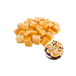 Oferta especial de calidad superior Delicioso Cubo de fruta de la Pasión congelada sin semillas 2kg Proceso IQF envasado al vacío a granel - Product Image 1