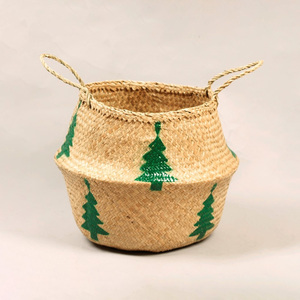 Seagrass toys storage <b>baskets</b> organizer eco-friendly sea grass straw <b>basket</b> for organising items - Product Image 5
