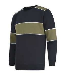 เสื้อสเวตเชิ้ตผู้ชายขายดี คุณภาพพรีเมียม ผ้าฝ้าย 100% แบบต่อผ้า  รับสกรีนลายตามสั่ง เป็นมิตรต่อสิ่งแวดล้อม ทรงโอเวอร์ไซส์ ใส่สบาย - Product Image 1