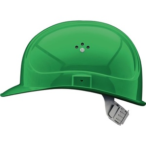 Casco de Seguridad de Polietileno INAP-Master, Paquete de 6, Color Verde Manzana, Estándar EN 397, Casco para Soldadura - Product Image 1
