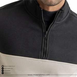 Custom Embroidered Logo <b>Quarter</b> <b>Zip</b> Pullover OEM High Quality Unisex Winter Outdoor Sweatshirt Wholesale <b>Fleece</b> Quick Dry Top - Product Image 5