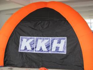 Tente dôme gonflable double couche quatre saisons avec une chambre pour événements publicitaires - Product Image 2