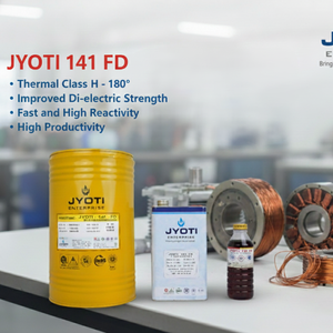 Secado al aire rápido Clase H Barniz aislante eléctrico Jyoti 141 FD para uso de motores y transformadores de alto voltaje - Product Image 5