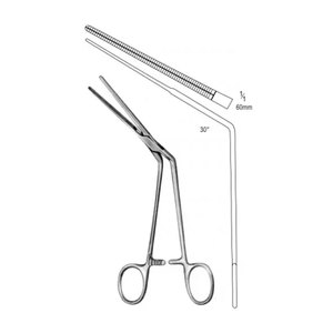 เครื่องมือผ่าตัดแบบใช้มือ DeBakey 20.5 ซม. รุ่น Iliac Atraumatic Clamp LIPUMA หมายเลขรุ่น 701060 ได้รับการรับรองมาตรฐาน CE ระดับ Class I รับประกัน 5 ปี - Product Image 1