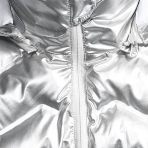 2023 nuevos abrigos de chaqueta acolchada de Invierno para mujer en algodón de talla grande relleno crudo procesado - Product Image 3