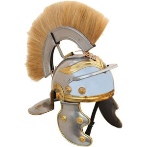 Casco de Centurión Medieval de Primera Calidad, Casco de Guerrero Espartano para Hombre, Forro de Cuero Ajustado, Construcción Ligera de Hierro para - Product Image 4