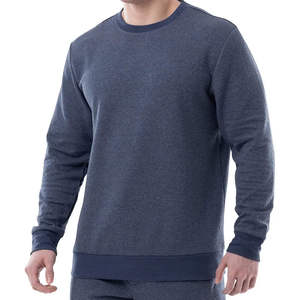 Pull à col rond unisexe, basique, en coton mélangé, 300 g/m², grande taille, sweat-shirts vierges personnalisés pour l'hiver - Product Image 1