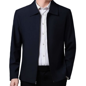 Chaqueta de uniforme profesional para hombre, diseño personalizable, entrega rápida, chaqueta acolchada corporativa para hombre con manga completa a la moda - Product Image 3