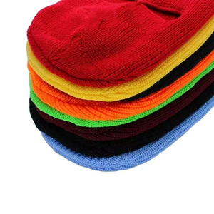 Wholesale <b>Ski</b> Masks Custom logo <b>Balaclava</b> Knitted <b>Ski</b> Mask 3 Hole Skimask with Sniper Gang logo - Product Image 4