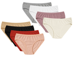 Ropa Interior Femenina de Lujo con Tacto de Seda Modal, Bragas Cómodas sin Costuras, Colección de Bragas de Modal de Primera Calidad Hechas en Turquía - Product Image 4