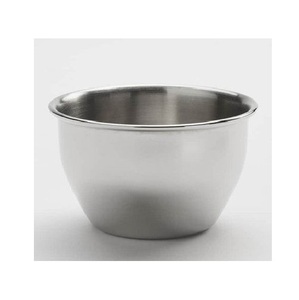 Ensemble de bols en acier inoxydable de qualité alimentaire durables, profonds, ronds, polyvalents pour la préparation, le service, le mélange, la cuisson et le stockage dans la cuisine - Product Image 1