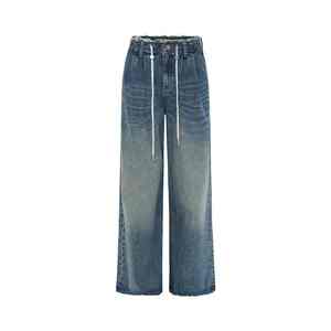 กางเกงยีนส์ขายาวน้ำหนักเบาของผู้หญิงกางเกงยีนส์ขายดีของผู้หญิงกางเกงผ้าฝ้าย100% - Product Image 6