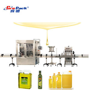 Máquina automática para llenado de aceite de soja comestible, línea de llenado de botellas de aceite vegetal para aceite de maíz, cacahuete y sésamo. - Product Image 1