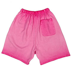 Top Sale <b>Mens</b> Fitness Cotton <b>Sweat</b> <b>Shorts</b> High End Vintage Puff Print Acid Wash <b>Shorts</b> <b>for</b> <b>Men</b> - Product Image 2