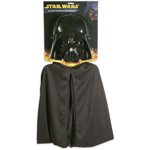 ชุดเด็กสตาร์วอร์สสำหรับเด็กผู้ชายพร้อมเสื้อคลุมดาร์ธ เวเดอร์ - Product Image 1