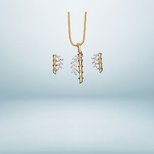 ชุดเครื่องประดับหรูหราสีทองระดับไฮเอนด์สำหรับผู้ค้าปลีกธุรกิจเครื่องประดับส่งออกระดับพรีเมียม - Product Image 3