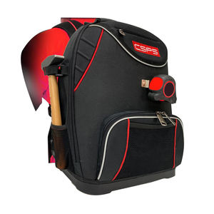 Sac à dos pour outils de freinage CSPS, fermeture éclair 37 cm, fabrication OEM/ODM personnalisée, Vietnam, norme Ista, porte-perceuse pliable, polyester imperméable - Product Image 4
