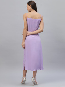 Robe sexy dos nu en satin de soie pour femme, style moulante, parfaite pour l'été ou le soir - Product Image 4