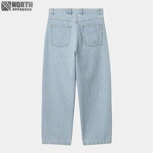 Nouveauté 2025 Vêtements unisexe streetwear pour hommes et femmes, Jeans baggy à broderie personnalisée, nouveau style, coupe ample, prix de gros, personnalisable - Product Image 6
