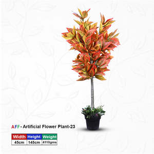 ต้นไม้ประดิษฐ์โครตันเพตราในกระถาง - Product Image 1