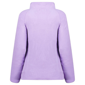 Chaqueta de Forro Polar Clásica Ligera de Corte Holgado para Invierno con Cierre de Cremallera de Cuarto para Mujer, Cómoda, Suave, Cálida y de Corte Moderno - Product Image 3