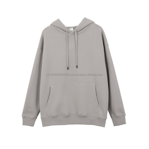 Sudaderas con capucha personalizadas de streetwear, unisex, extragrandes, de algodón grueso, con logotipo personalizado, lisas, para hombre - Product Image 2