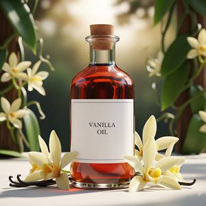 Aceite esencial de vainilla natural puro para masaje de aromaterapia, cuidado de la piel, jabón, vela, difusor de Perfume, suministro del fabricante - Product Image 1