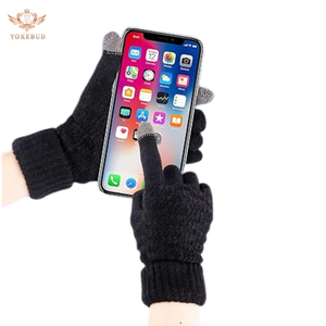 2025 Premium gros hiver mitaines mode tricot écran tactile gants pour les sports quotidiens cyclisme chaud thermique gants pour le froid - Product Image 3