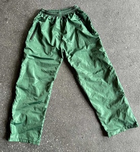 Fabricación personalizada hombres Jogger pantalones transpirable Nylon estilo holgado antiarrugas a prueba de viento bordado medio lienzo Streetwear plano - Product Image 3