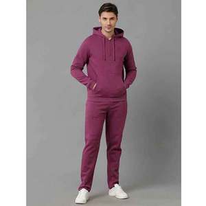 Trajes deportivos de diseño personalizado para hombre, conjunto de entrenamiento y jogging, corte ajustado, 100% algodón, sudaderas con capucha y pantalones para hombre - Product Image 6