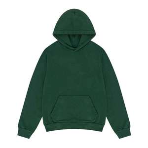 Sudadera con capucha verde Sudadera con capucha de algodón ligero para hombres y mujeres Estampado de moda Durable Elegante Salidas casuales para todos los días Ropa deportiva para hombres - Product Image 1