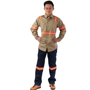 Áo sơ mi đồng phục Nomex iiia FR chống cháy vốn có - Product Image 1