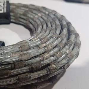 Cordage de scie diamanté multi-fils Diabu pour granit, 7,3 mm, haute dureté, modèle OEM 6,3 mm MWG, longueur de lame 40 mm, en rouleau - Product Image 1