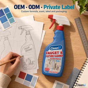 Spray detergente per rubinetti 500ml non abrasivo per cromature, rubinetti da bagno, accessori da cucina, soffioni doccia, portasciugamani - Ingrosso - Product Image 6