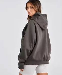 Nouvel arrivage Puff pur coton et sérigraphie Streetwear Sweat à capuche de fabricants de haute qualité Sweat à capuche poids lourd 600GSM avec logo personnalisé - Product Image 4