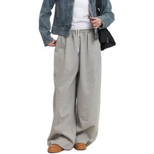 <b>Women</b> Wholesale Oversized Sweatpants Cotton Fleece Loose Fit Joggers Comfortable Casual Streetwear <b>Pants</b> Soft Warm <b>Lounge</b> Wear - Product Image 1