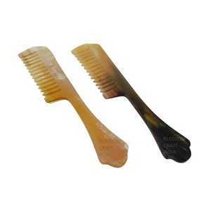 Peigne à cheveux en corne de buffle fait à la main, soin des cheveux, qualité d'exportation en provenance d'Inde, fournisseur au prix le plus bas - Product Image 2