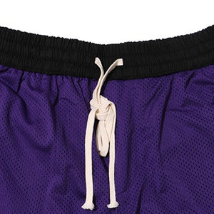 กางเกงขาสั้นตาข่ายของผู้ชาย,กางเกงวิ่งเล่นบาสเก็ตบอลมีกระเป๋าหูรูดทำจากผ้าตาข่ายสำหรับฤดูร้อน - Product Image 3